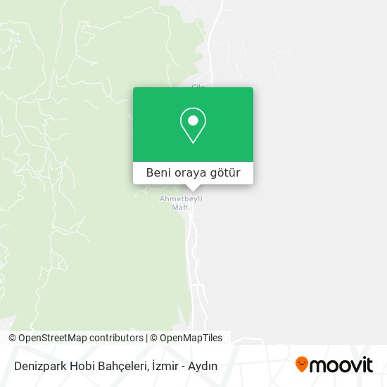 Denizpark Hobi Bahçeleri harita