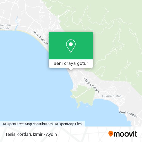 Tenis Kortları harita