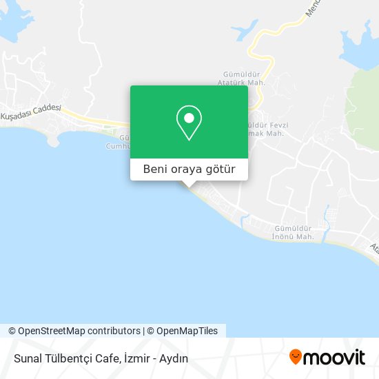 Sunal Tülbentçi Cafe harita