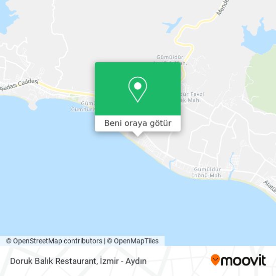 Doruk Balık Restaurant harita