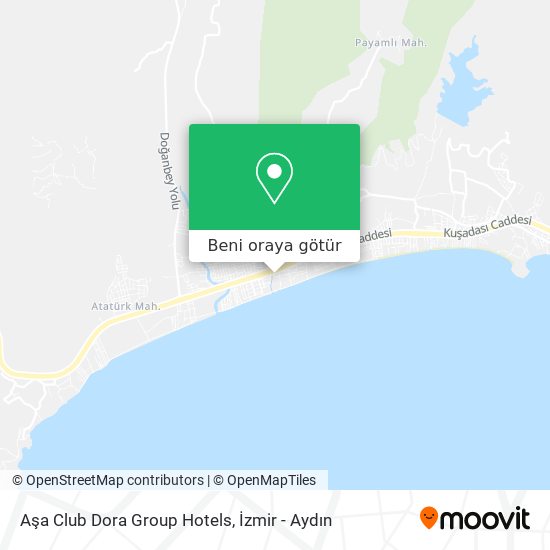 Aşa Club Dora Group Hotels harita