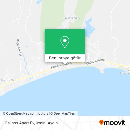 Galinos Apart Ev harita