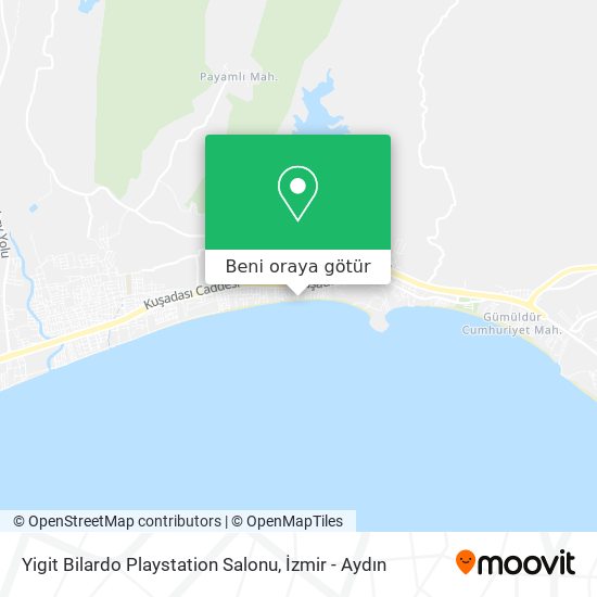 Yigit Bilardo Playstation Salonu harita