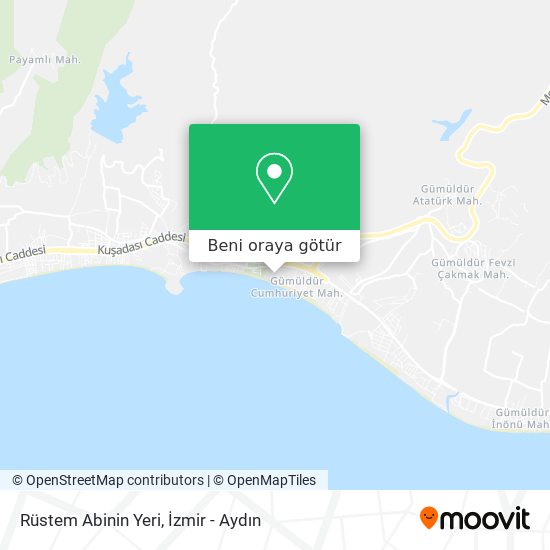 Rüstem Abinin Yeri harita