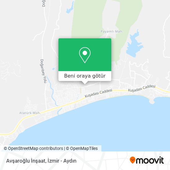 Avşaroğlu İnşaat harita