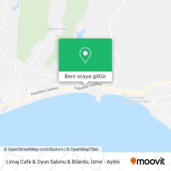 Limaj Cafe & Oyun Salonu & Bilardo harita
