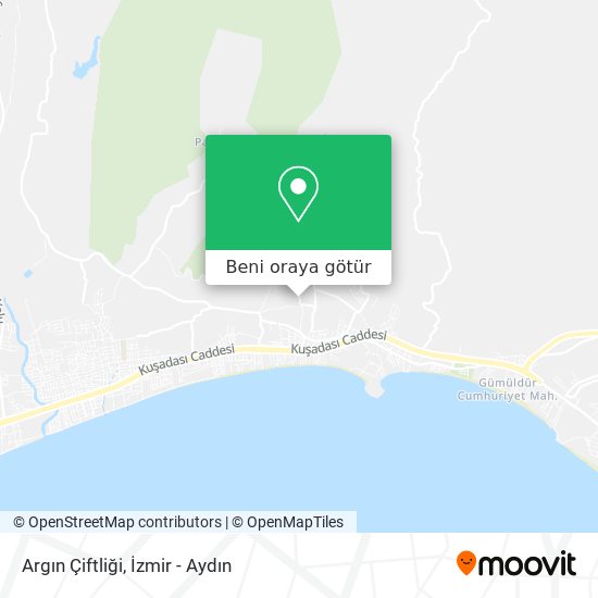 Argın Çiftliği harita