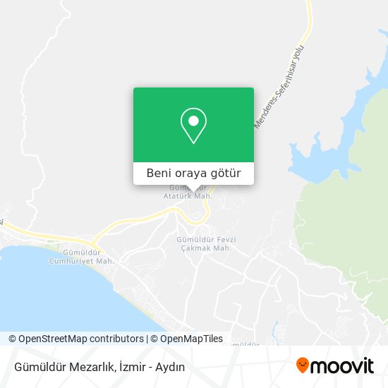 Gümüldür Mezarlık harita