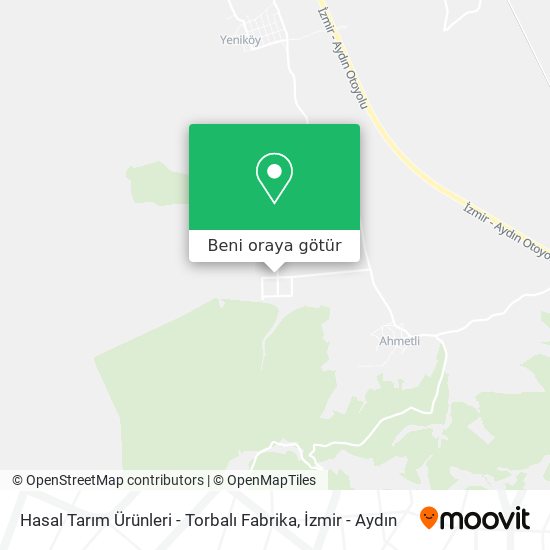 Hasal Tarım Ürünleri - Torbalı Fabrika harita
