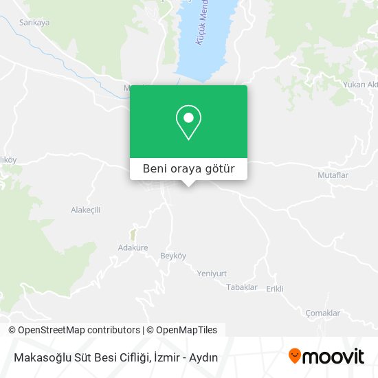 Makasoğlu Süt Besi Cifliği harita