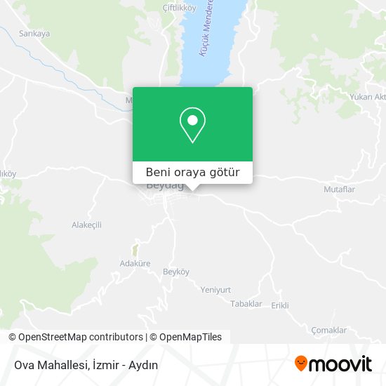 Ova Mahallesi harita