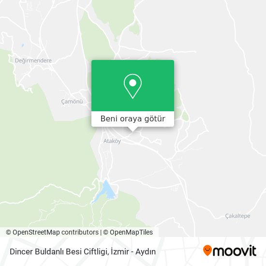 Dincer Buldanlı Besi Ciftligi harita