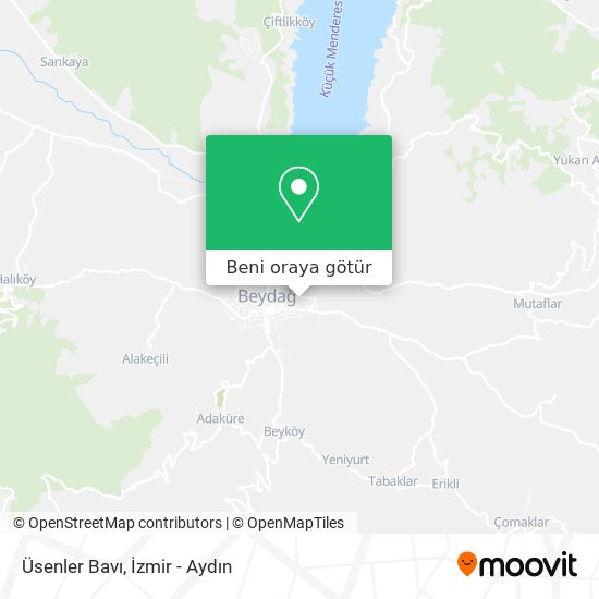 Üsenler Bavı harita