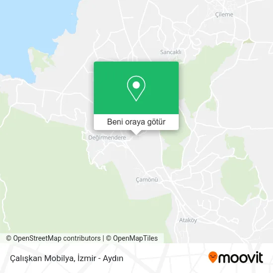 Çalışkan Mobilya harita