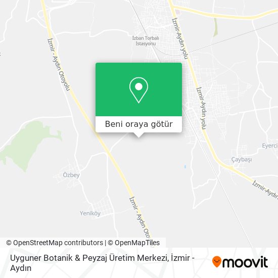 Uyguner Botanik & Peyzaj Üretim Merkezi harita