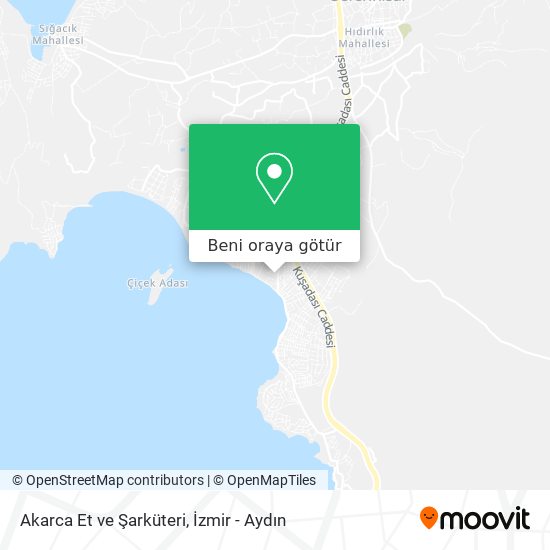 Akarca Et ve Şarküteri harita