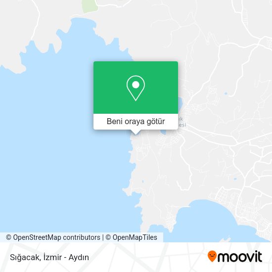 Sığacak harita