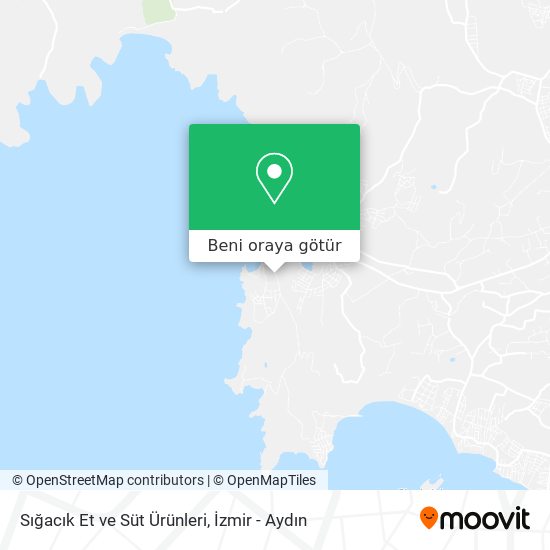 Sığacık Et ve Süt Ürünleri harita