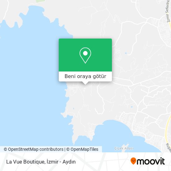 La Vue Boutique harita