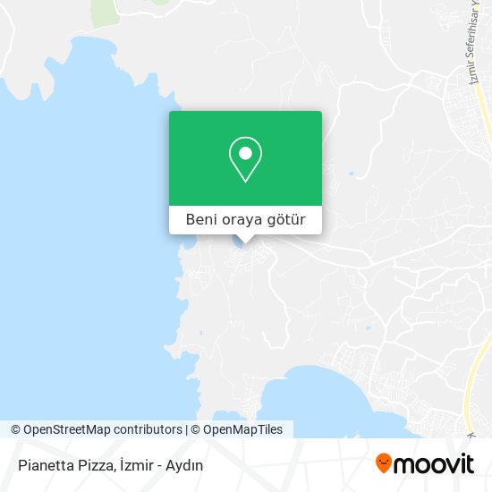 Pianetta Pizza harita