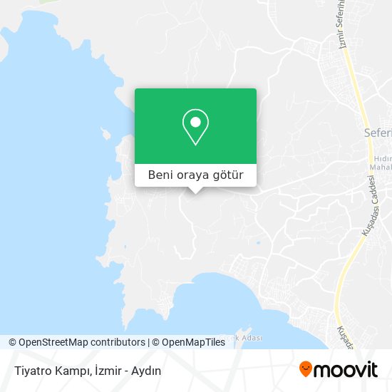 Tiyatro Kampı harita