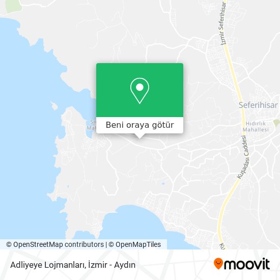 Adliyeye Lojmanları harita