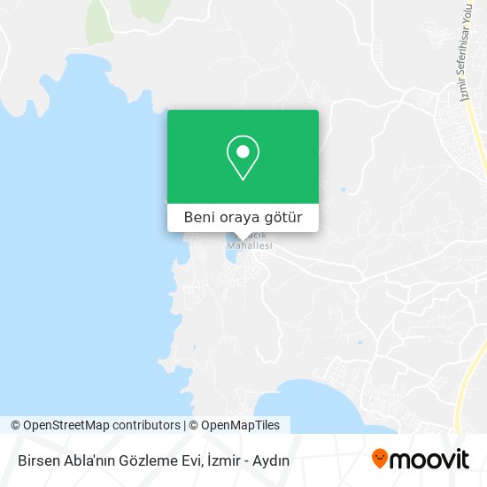 Birsen Abla'nın Gözleme Evi harita