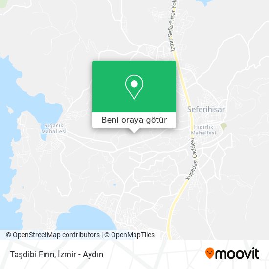 Taşdibi Fırın harita