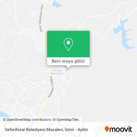 Seferihisar Belediyesi Masalevi harita