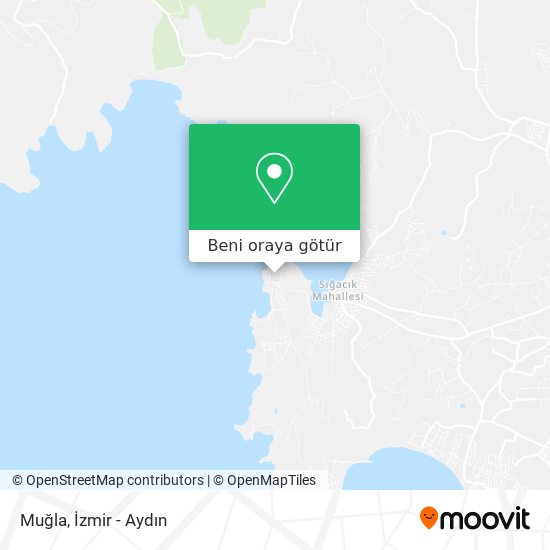 Muğla harita