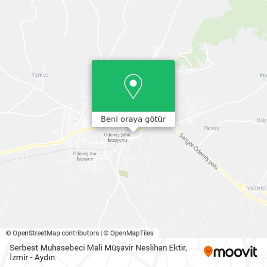 Serbest Muhasebeci Mali Müşavir Neslihan Ektir harita