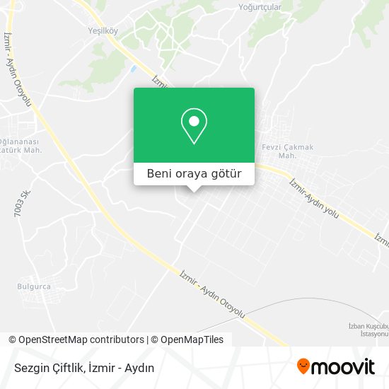 Sezgin Çiftlik harita