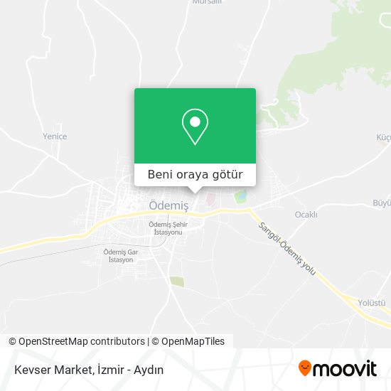 Kevser Market harita