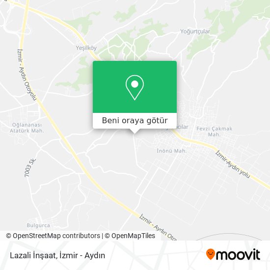 Lazali İnşaat harita