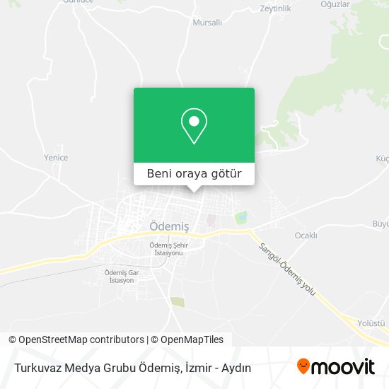 Turkuvaz Medya Grubu Ödemiş harita