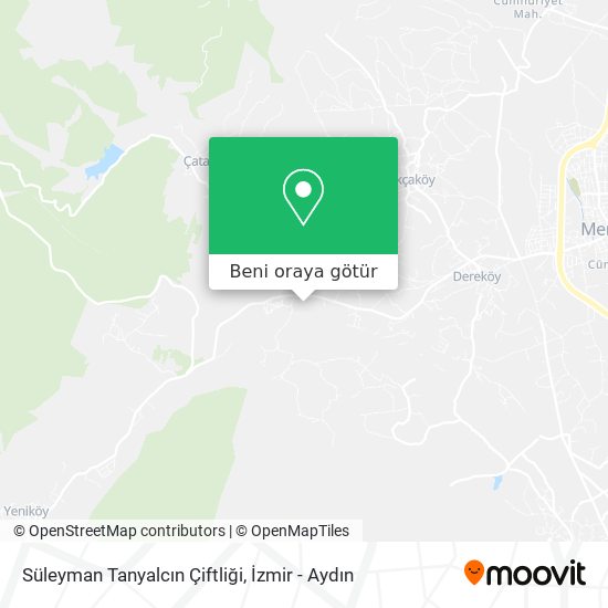 Süleyman Tanyalcın Çiftliği harita