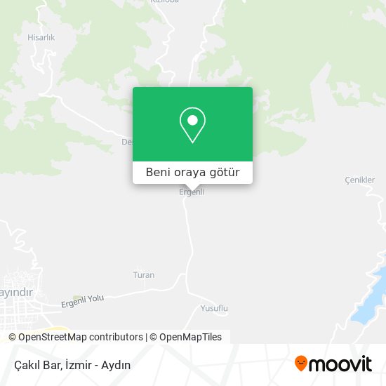 Çakıl Bar harita