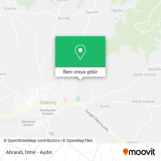 Ahrandı harita