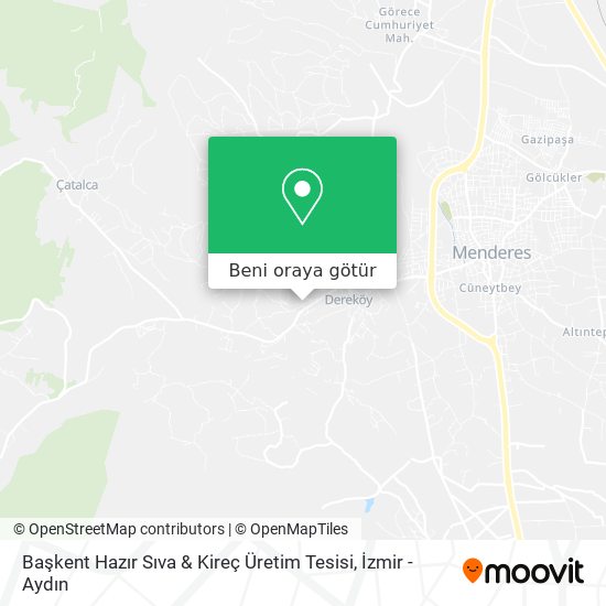 Başkent Hazır Sıva & Kireç Üretim Tesisi harita