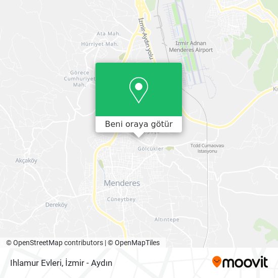 Ihlamur Evleri harita
