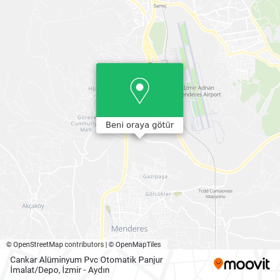 Cankar Alüminyum Pvc Otomatik Panjur İmalat / Depo harita