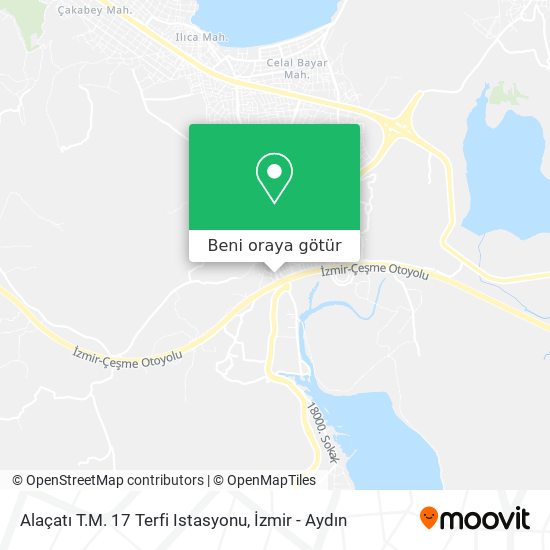 Alaçatı T.M. 17 Terfi Istasyonu harita