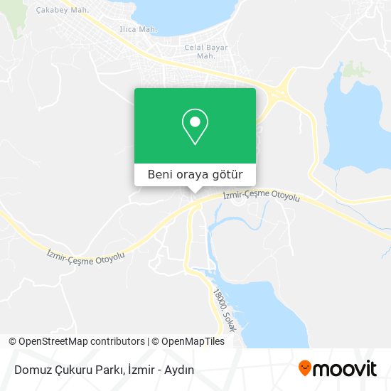 Domuz Çukuru Parkı harita