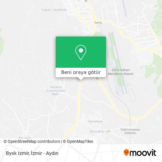 Bysk Izmir harita