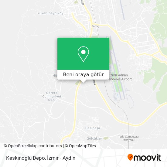 Keskinoglu Depo harita