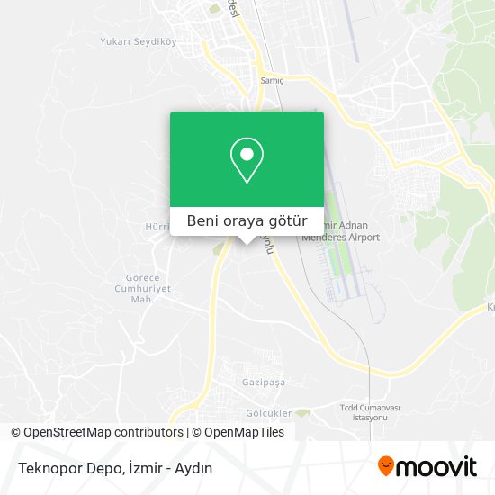 Teknopor Depo harita