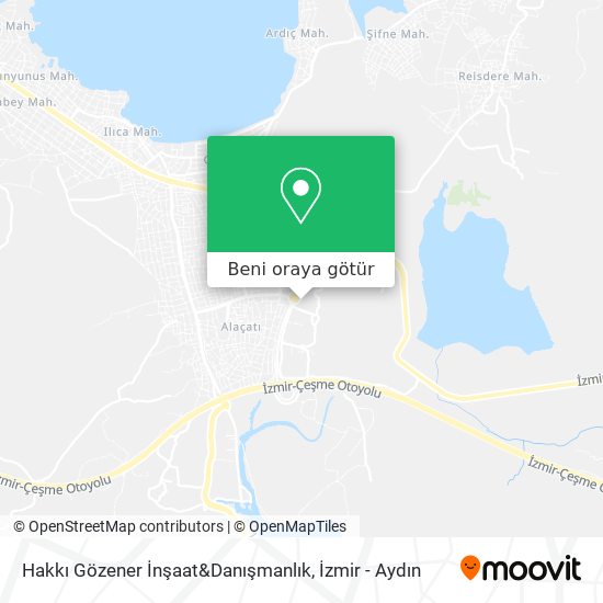 Hakkı Gözener İnşaat&Danışmanlık harita