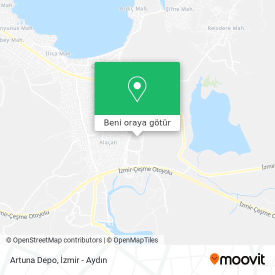 Artuna Depo harita