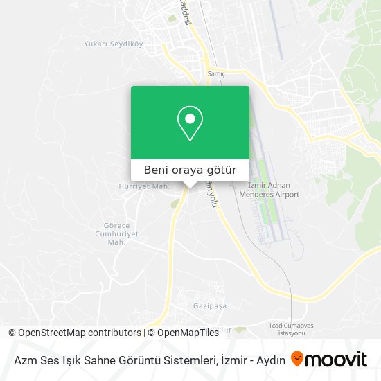 Azm Ses Işık Sahne Görüntü Sistemleri harita