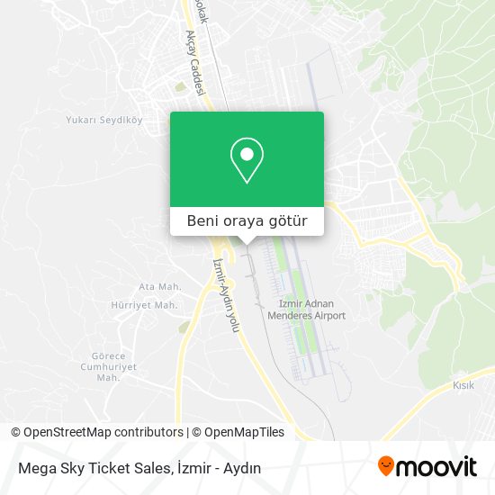 Mega Sky Ticket Sales harita